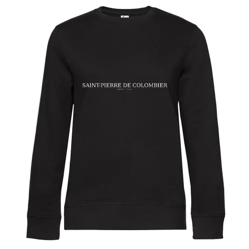 Saint-pierre De Colombier Koordinaten Sweat Frauen Queen Crew Neck