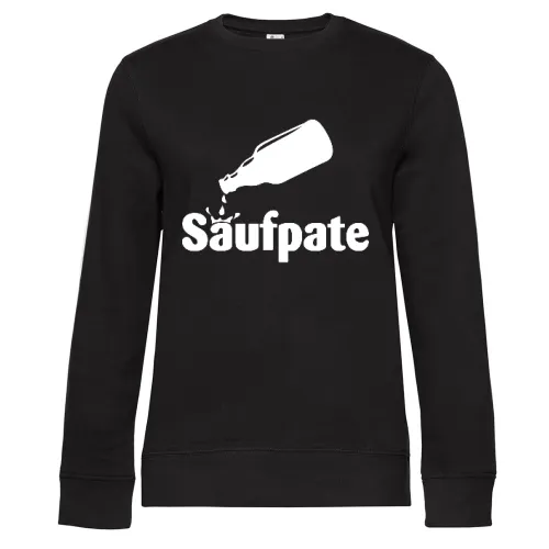 Saufpate Sweat Frauen Queen Crew Neck