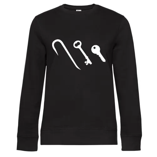 Schlüssel Evolution Sweat Frauen Queen Crew Neck