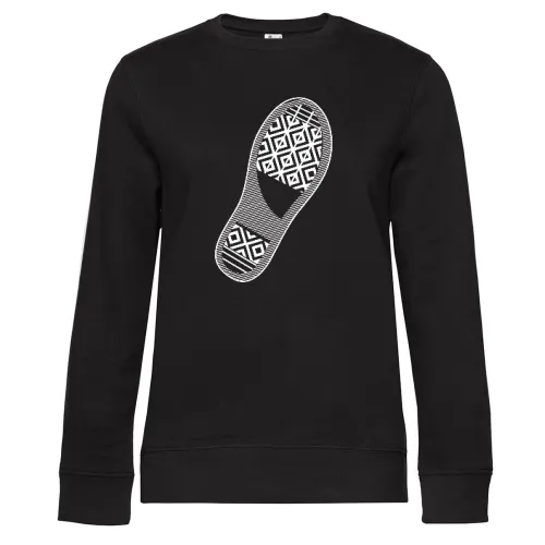 Schuhabdruck Frauen Sweat