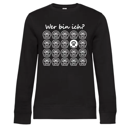 Schwarzes Schaf Sweat Frauen Queen Crew Neck