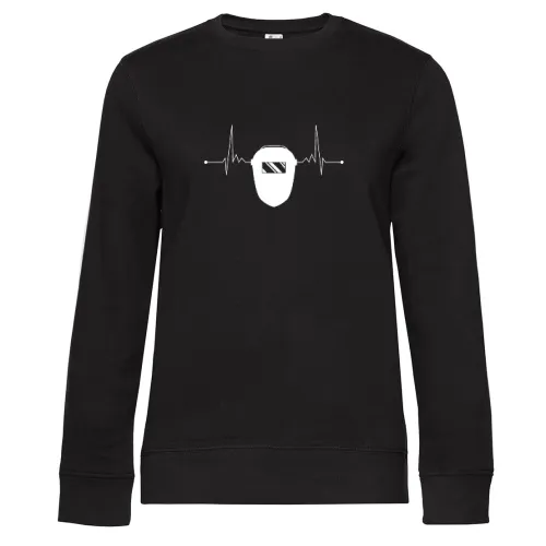 Schweißer Schweißmaske Herzschlag Schweißen Motiv Sweat
