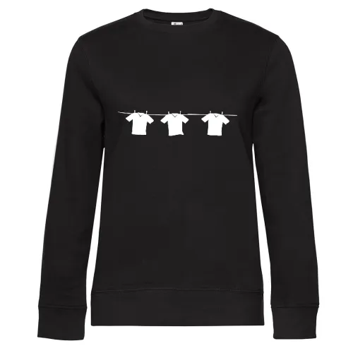 Shirts auf der Wäscheleine Sweat Frauen Queen Crew Neck