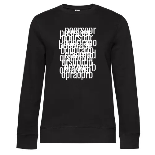Sicherheitspapier für Codes Sweat Frauen Queen Crew Neck