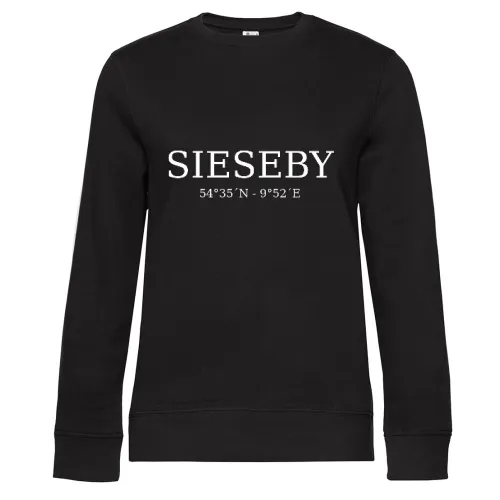 Sieseby Koordinaten Frauen Sweat Sieseby Koordinaten Sweat