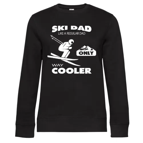 Ski Dad Cooler Ski Vater - Sweat Frauen Queen Crew Neck