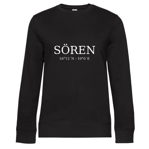Sören Koordinaten Frauen Sweat Sören Koordinaten Sweat