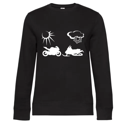 Sommer- vs. Wintermobile Frauen Sweat Sommer- vs. Wintermobile Sweat