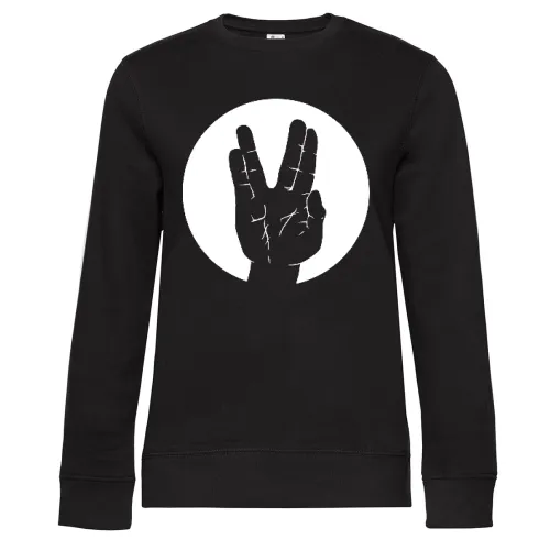 Spock Vulkanier Gruß Kreis Frauen Sweat