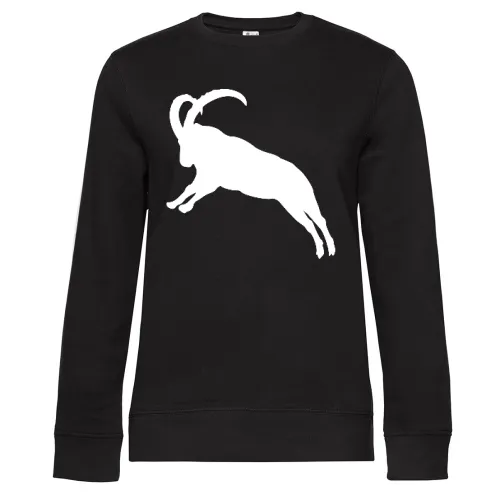 springender Steinbock Frauen Sweat
