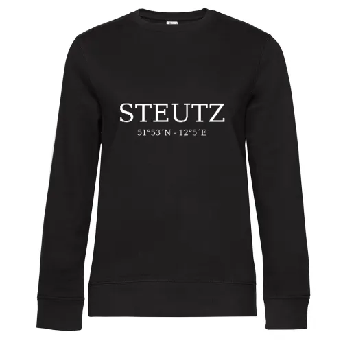 Steutz Koordinaten Sweat Frauen Queen Crew Neck