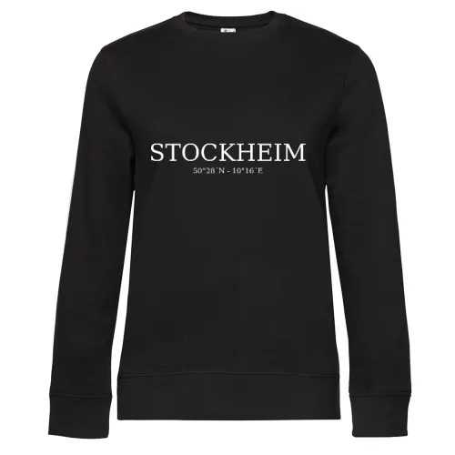 Stockheim Koordinaten Sweat Frauen Queen Crew Neck