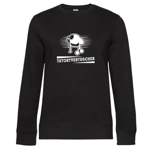 Tatortvertuscher Botonmischer Betonieren (1/2) Sweat Frauen Queen Crew Neck