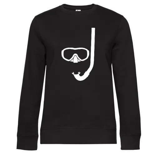 Taucherbrille und Schnorchel Frauen Sweat