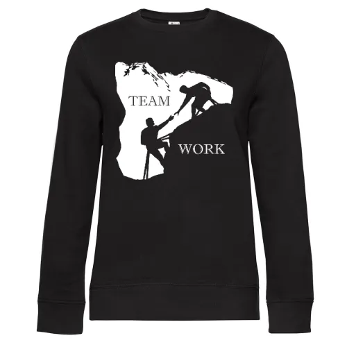 Teamwork 3 Sweat Frauen Queen Crew Neck
