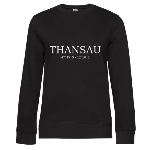 Thansau Koordinaten Sweat Frauen Queen Crew Neck