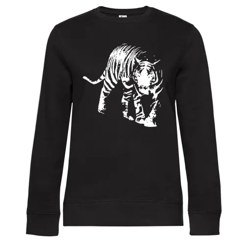 Tiger Sweat Frauen Queen Crew Neck