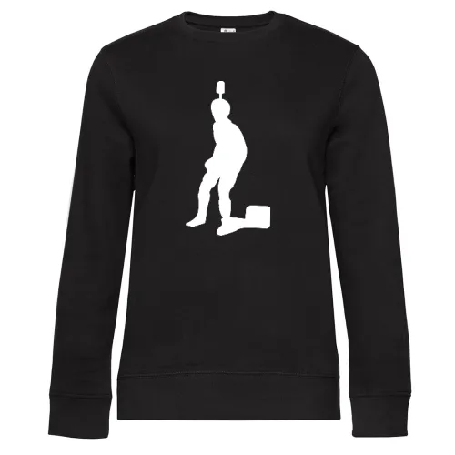 Tipp Kicker Figur Sweat Frauen Queen Crew Neck