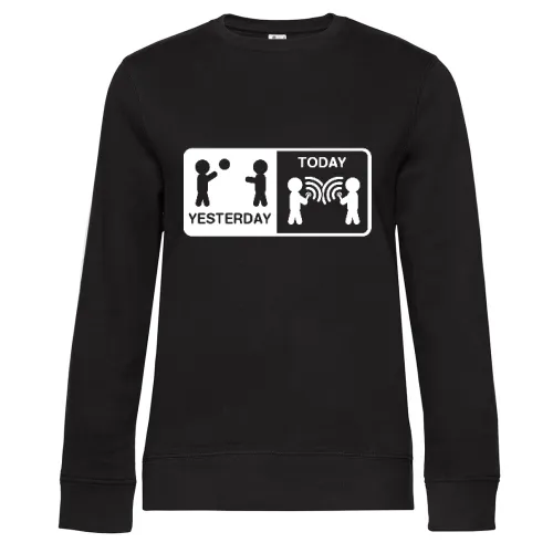 toben vs. Handy Frauen Sweat toben vs. Handy Sweat