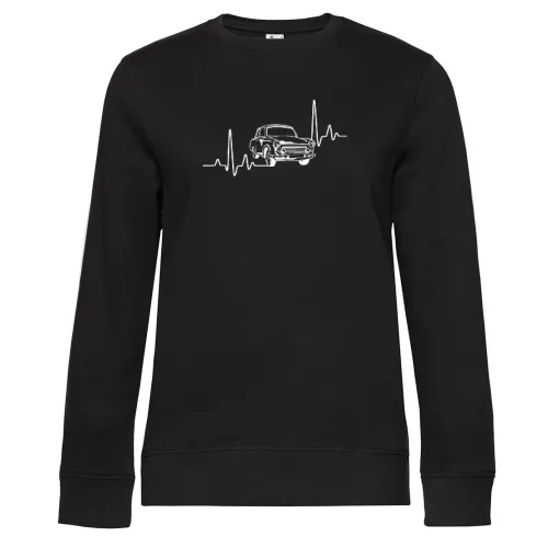 Trabi Herzschlag DDR Fahrzeug Ostdeutschland Ossi Frauen Sweat