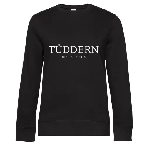 Tüddern Koordinaten Sweat Frauen Queen Crew Neck