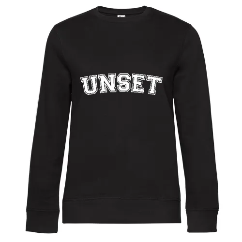 Unset Sweat Frauen Queen Crew Neck