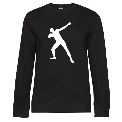 Usain Bolt Siegerpose Frauen Sweat