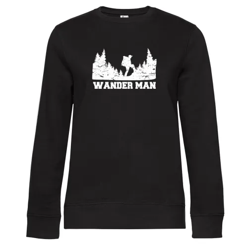 Wandern Hiking Trekking - Wander Man - Geschenk Sweat