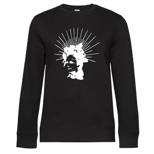 Wave Gotik Dame Sweat Frauen Queen Crew Neck