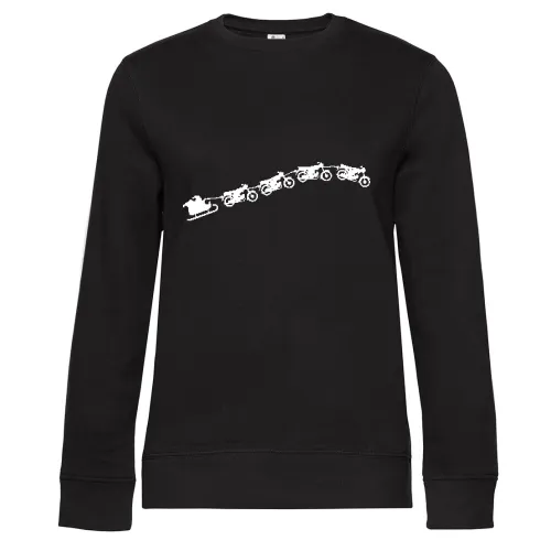 Weihnachtsschlitten aus fliegenden Simson S50 S51 Frauen Sweat