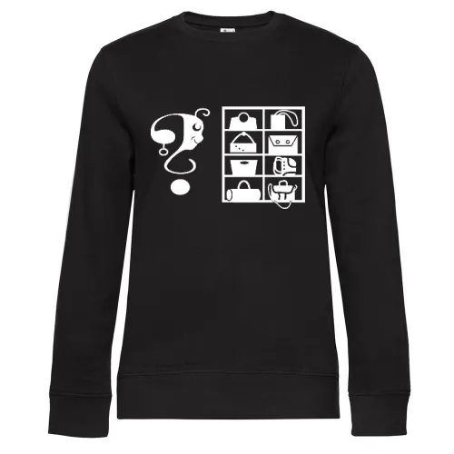 welche Tasche Sweat Frauen Queen Crew Neck