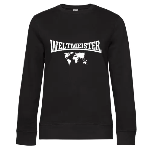 Weltmeister mit Weltkarte Sweat
