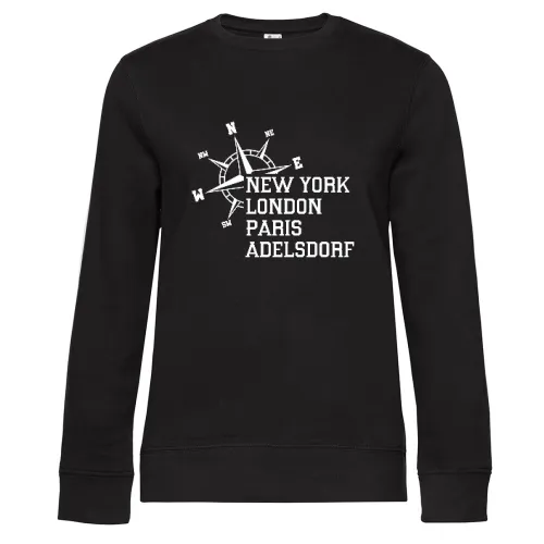 Weltstadt Adelsdorf Sweat Frauen Queen Crew Neck