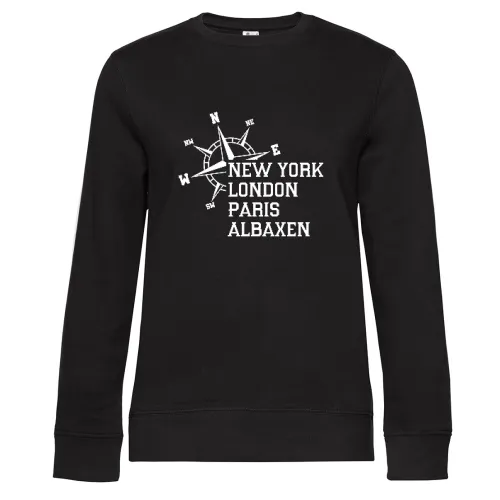 Weltstadt Albaxen Sweat Frauen Queen Crew Neck