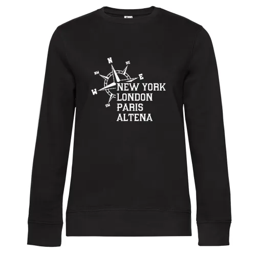 Weltstadt Altena Sweat Frauen Queen Crew Neck