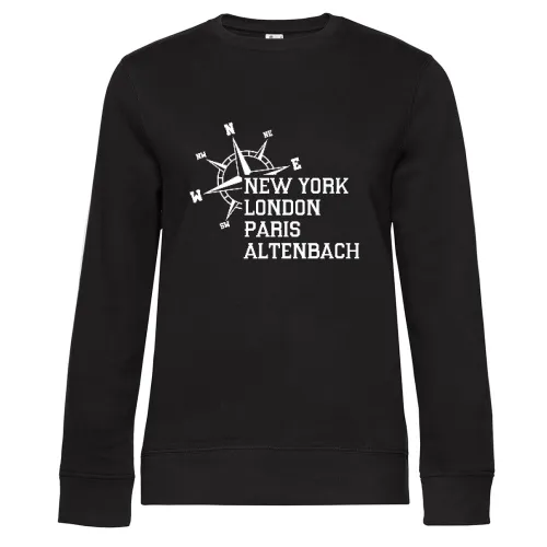 Weltstadt Altenbach Sweat Frauen Queen Crew Neck