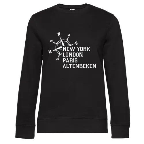 Weltstadt Altenbeken Sweat Frauen Queen Crew Neck