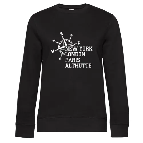 Weltstadt Althütte Sweat Frauen Queen Crew Neck