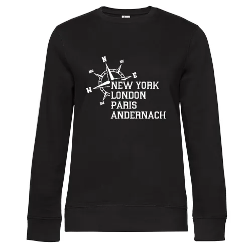 Weltstadt Andernach Sweat Frauen Queen Crew Neck