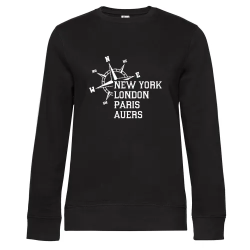 Weltstadt Auers Sweat Frauen Queen Crew Neck