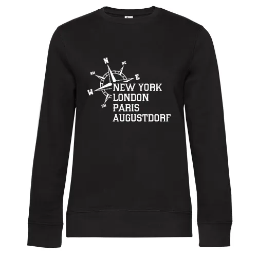 Weltstadt Augustdorf Sweat Frauen Queen Crew Neck