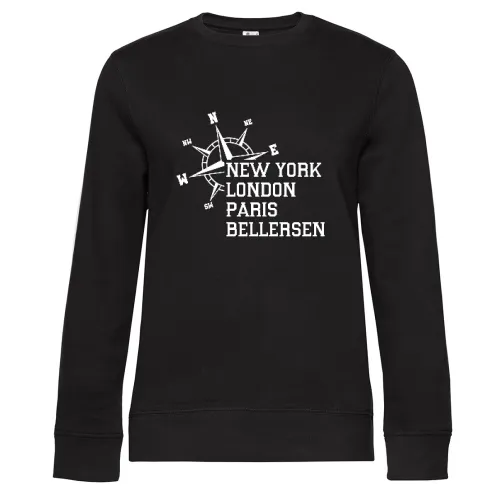 Weltstadt Bellersen Sweat Frauen Queen Crew Neck