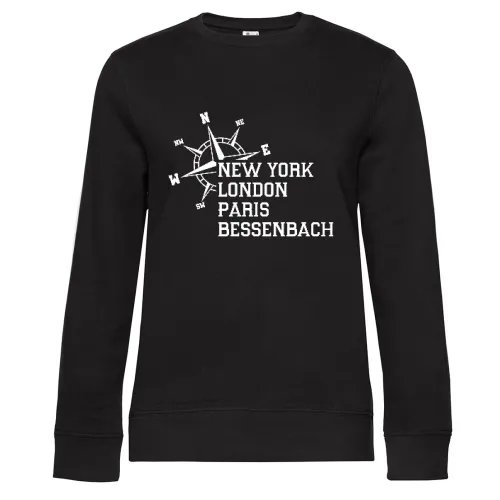 Weltstadt Bessenbach Sweat Frauen Queen Crew Neck