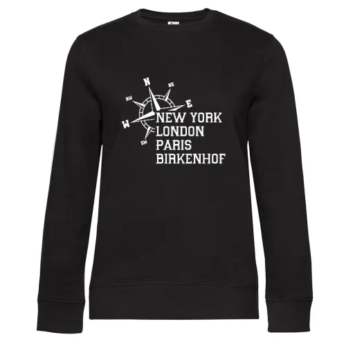 Weltstadt Birkenhof Sweat Frauen Queen Crew Neck