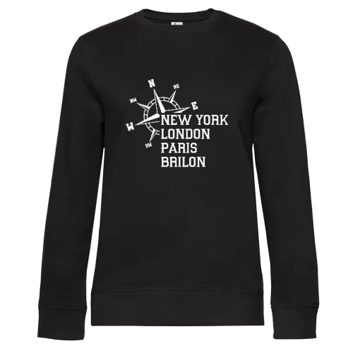 Weltstadt Brilon Sweat Frauen Queen Crew Neck