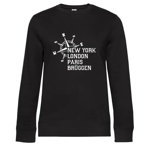 Weltstadt Brüggen Sweat Frauen Queen Crew Neck