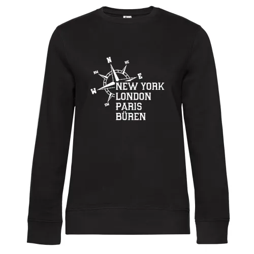 Weltstadt Büren Sweat Frauen Queen Crew Neck