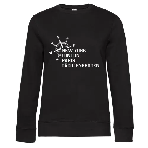 Weltstadt Cäciliengroden Sweat Frauen Queen Crew Neck