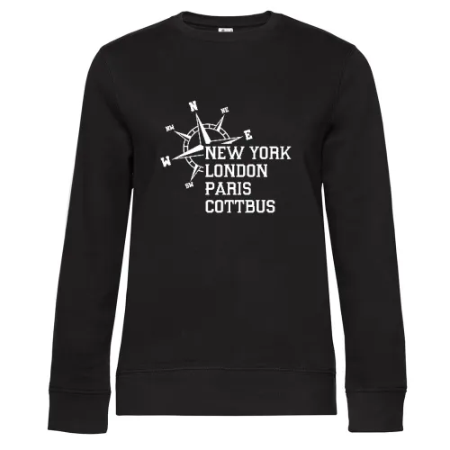 Weltstadt Cottbus Sweat Frauen Queen Crew Neck