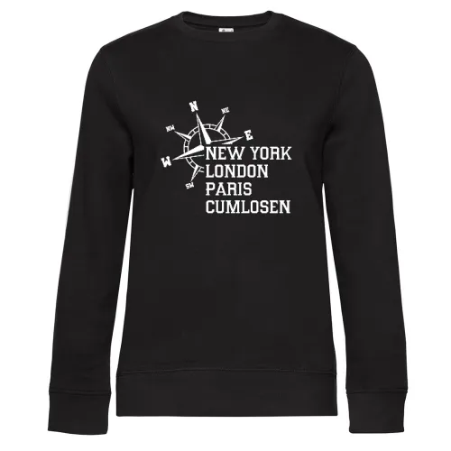 Weltstadt Cumlosen Sweat Frauen Queen Crew Neck